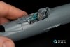 Quinta Studio QD+48552 MiG-21R (green cockpit panels) 3D-Printed & coloured Interior on decal paper (Eduard) (with 3D-printed resin parts) 1/48
